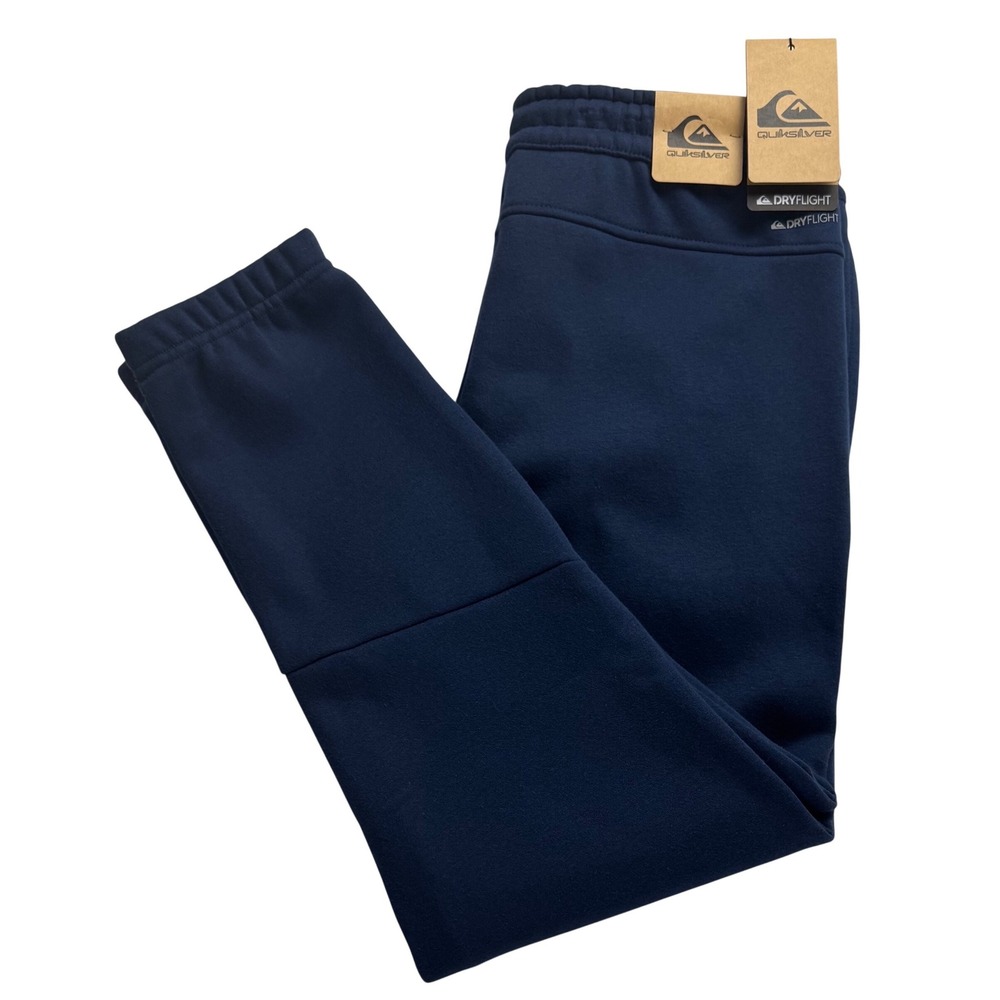 Quiksilver Mens DryFlight Joggers Dress Blue Stretch Sweatpants M
